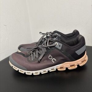 On Cloudflow Running Shoes Women's Size 8.5 Rock/Rose /Gray/Pink 35.99234